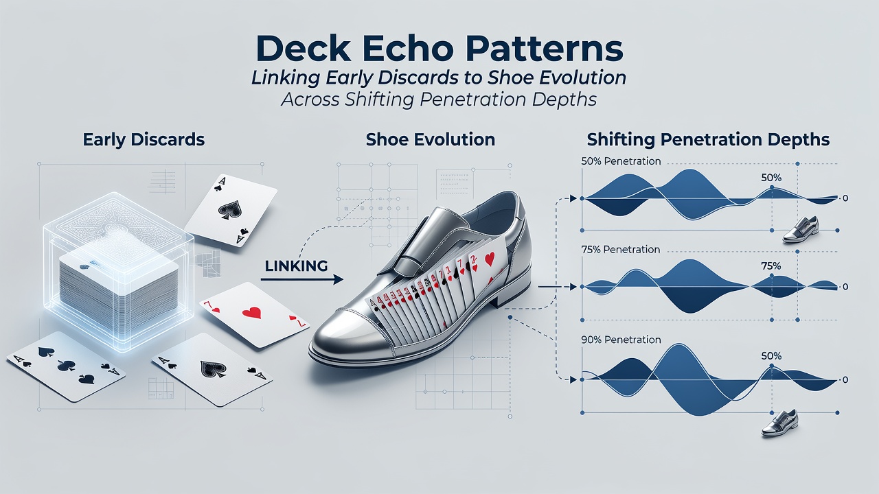 Analyse von Penetrationstiefen und Discard-Effekten in Blackjack-Schuhen